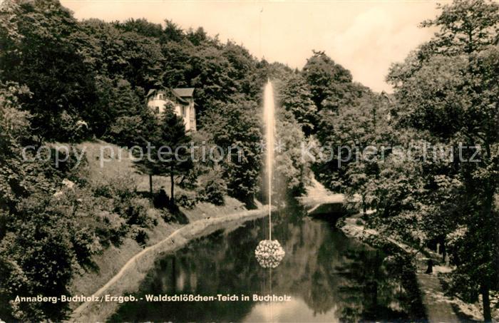 Annaberg-Buchholz Erzgebirge Walschloesschen-Teich