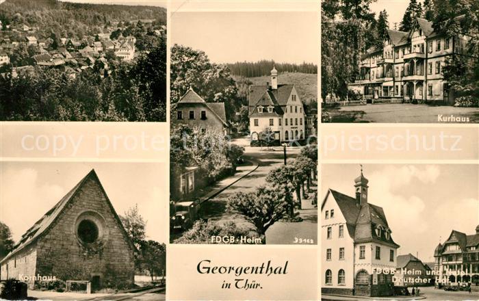 Georgenthal Gotha Korhaus Kurhaus Heim Hotel Deutscher Hof