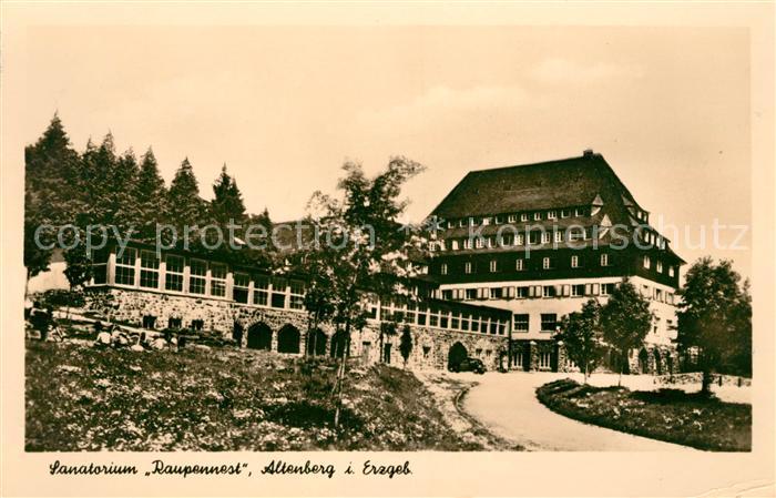 Altenberg Erzgebirge Sanatorium Raupennest