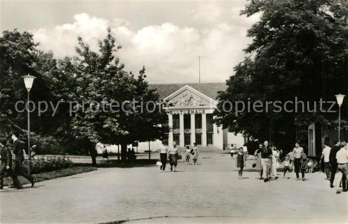 Heringsdorf Ostseebad Usedom Kulturhaus