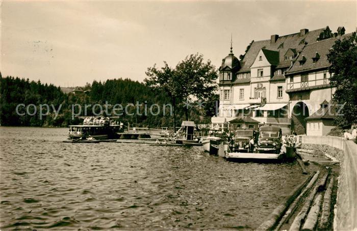 Saalburg Saale Bleiloch-Saaletalsperre Stausee