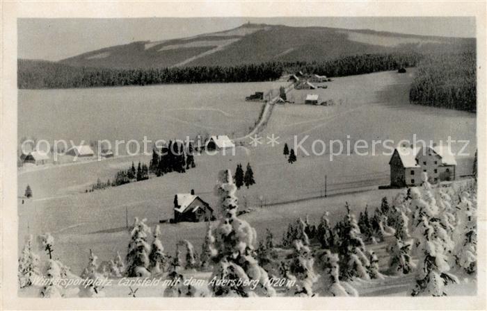 Carlsfeld Erzgebirge Auersberg