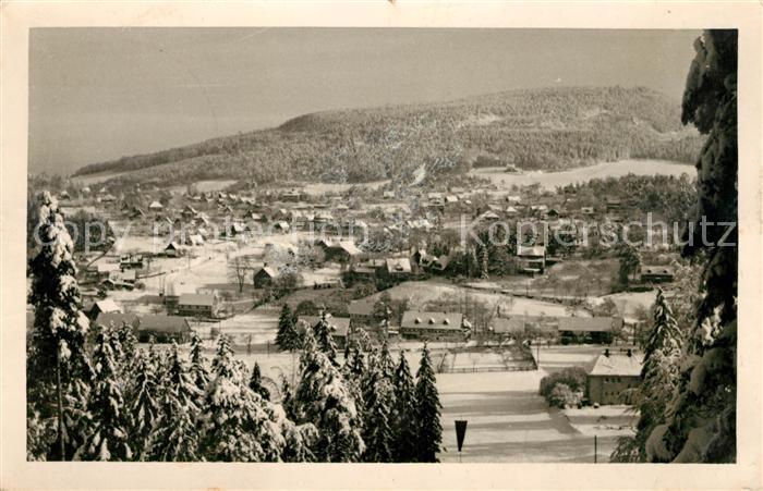 Jonsdorf Blick von der Sprungschanze