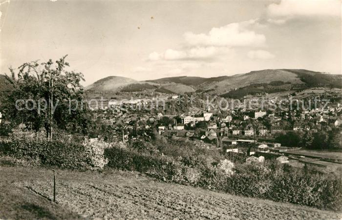 Suhl Thueringer Wald Teilansicht