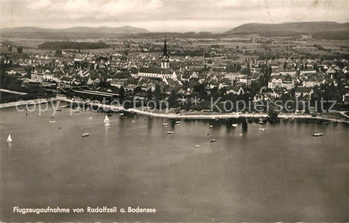 Radolfzell Bodensee Fliegeraufnahme