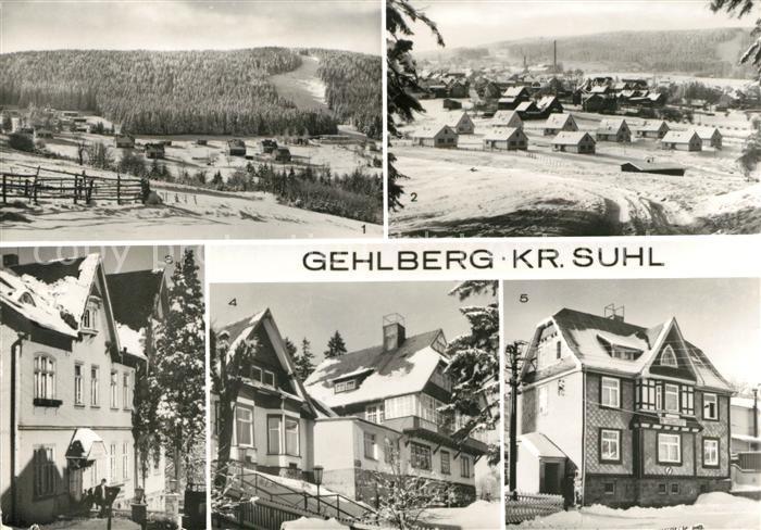 Gehlberg Erholungsheime Frieden Daheim Rennsteig
