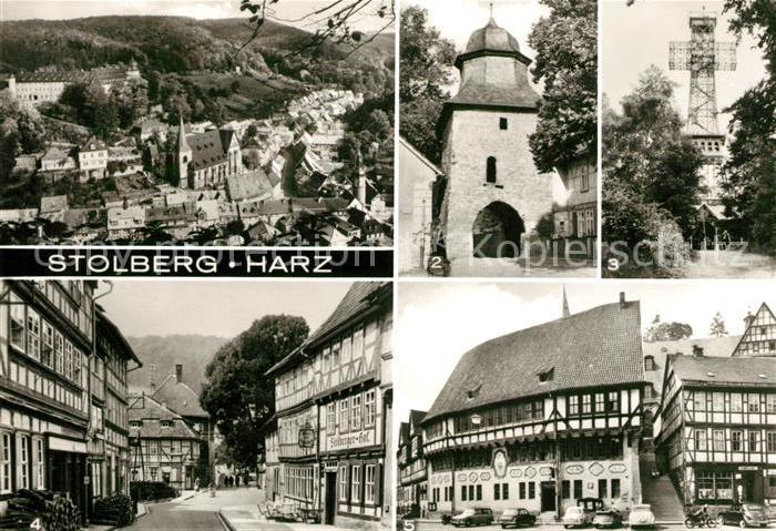 Stolberg Harz Josephshoehe Neustadtstrasse Rathaus