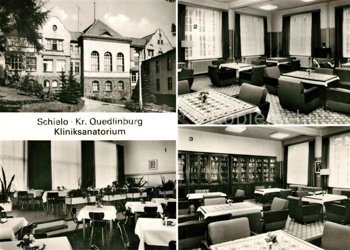 Schielo Harz Kliniksanatorium Speisesaal Klubraum