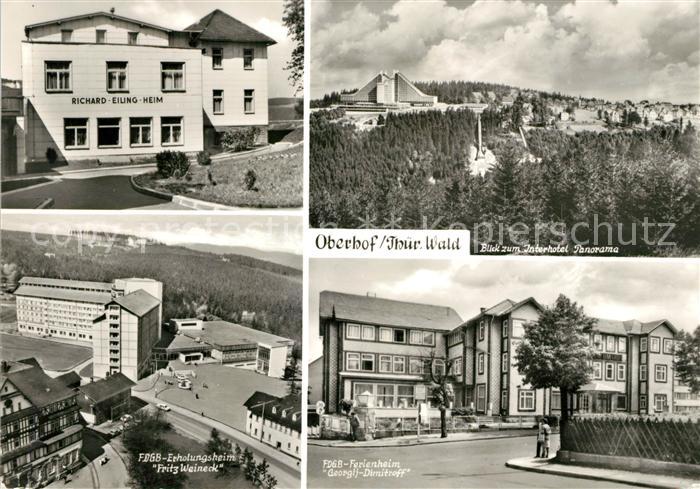 Oberhof Thueringen Erholungsheim Fritz Weineck Ferienheim Georgij-Dimitroff
