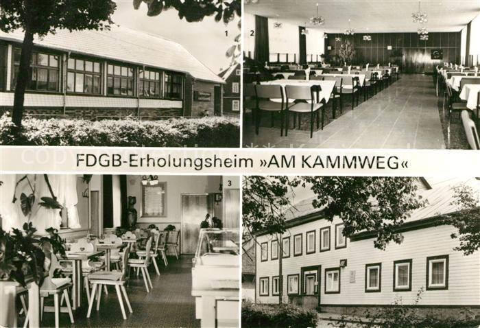 Neustadt Rennsteig Erholugsheim Am Kammweg Gaststaette Zum Goldenen Frosch