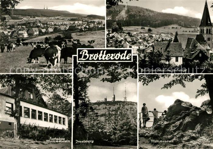 Brotterode Fuchsbau Mommelstein Inselsberg