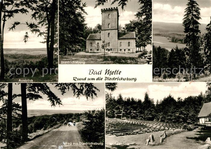 Bad Melle Osnabrueck Diedrichsburg Waldbuehne