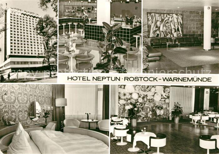 Rostock-Warnemuende Hotel Neptun Milch-Mokka-Bar Hotelhalle Skybar