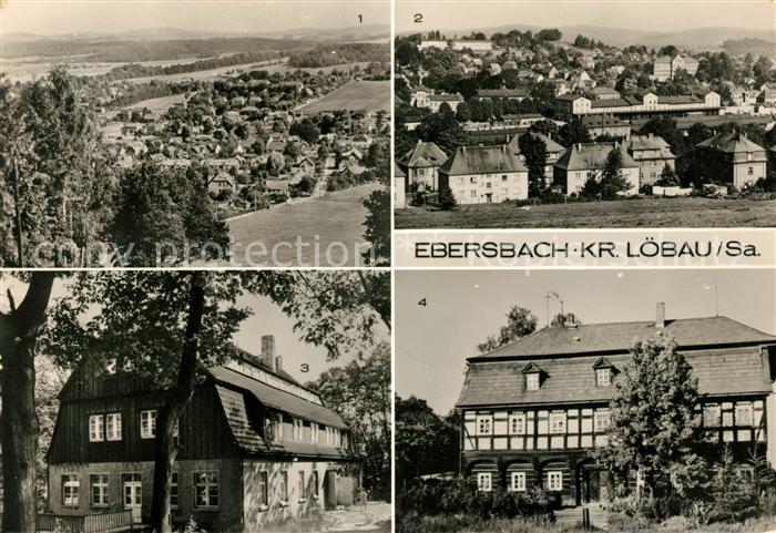 Ebersbach Sachsen Gaststaette Humboldtbaude Umgebindehaus Alte Mangel