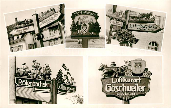 Loeffingen Originelle Wegweiser