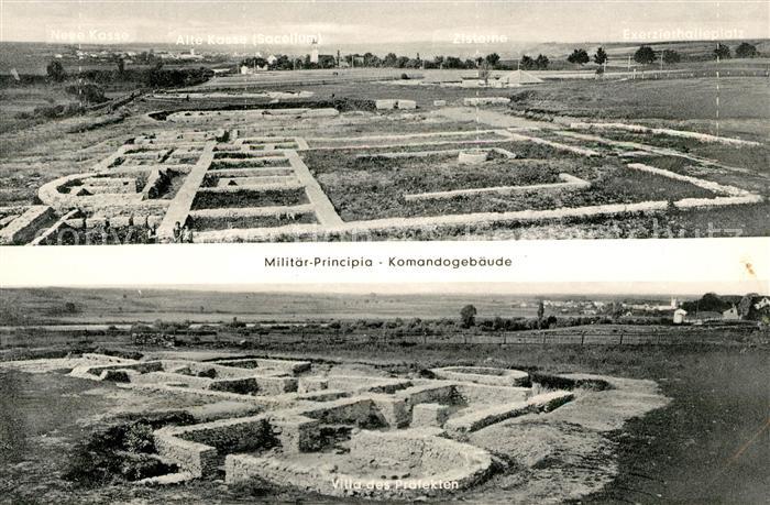 Eining Roemer Kastell Abusina Militaer Principia Kommandogebaeude