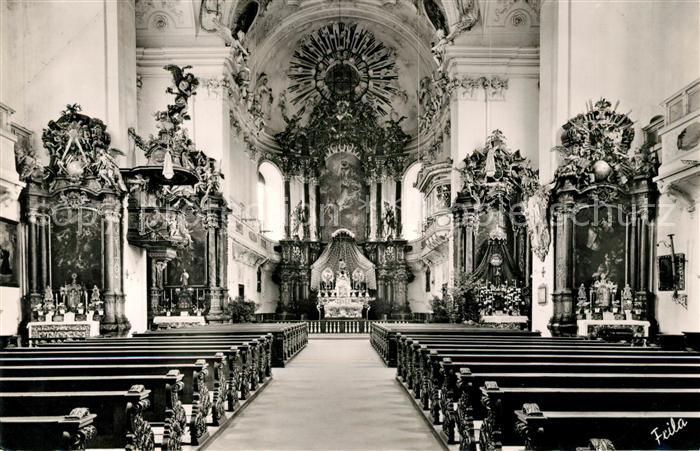 Eichstaett Oberbayern Schutzengelkirche Inneres