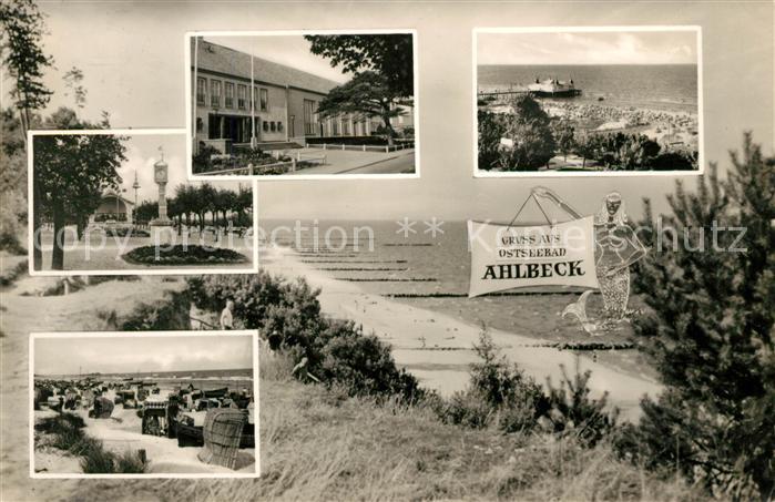 Ahlbeck Ostseebad Kurhaus Strand Promenade Duenen