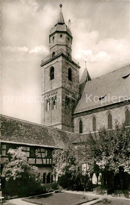 Feuchtwangen Stiftskirche mit Kreuzgang