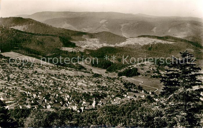 Loffenau Bad Herrenalb Fliegeraufnahme