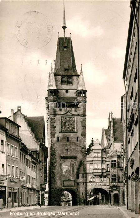 Freiburg Breisgau Martinstor