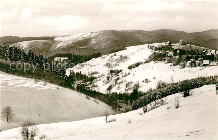 St Andreasberg Harz Blick von den Drei Jungfern