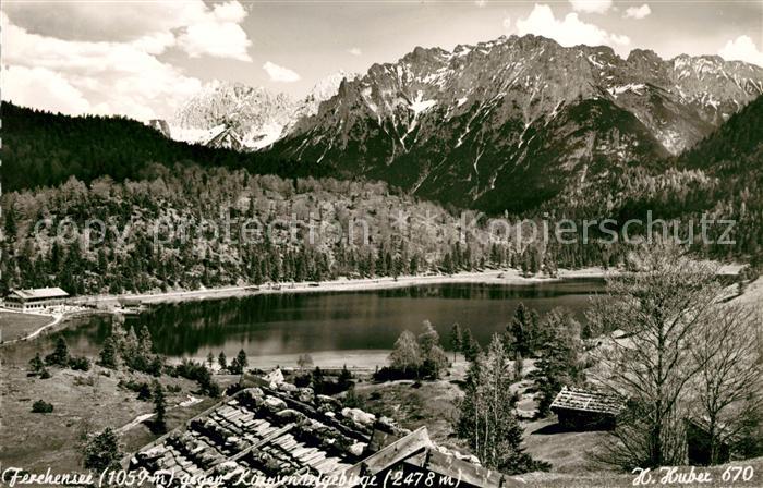 Ferchensee Karwendel Panorama
