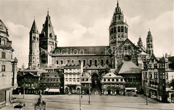 Mainz Rhein Der Dom