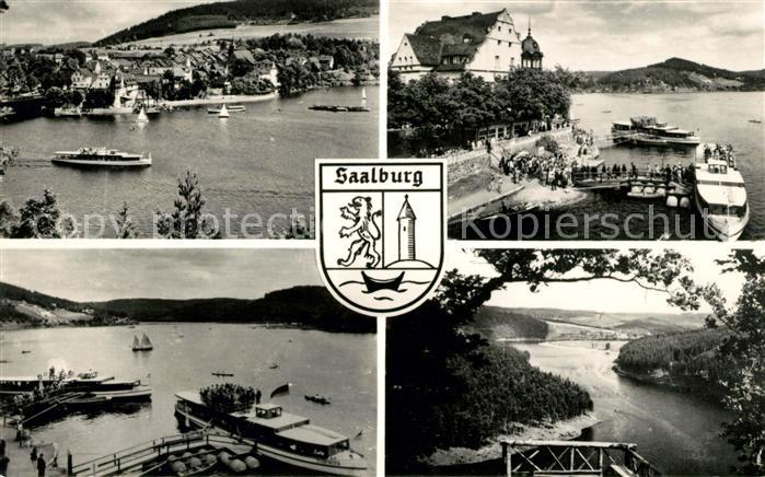 Saalburg Saale Teilansichten