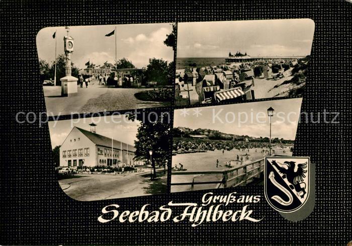 Ahlbeck Ostseebad Promenade Strandpartien