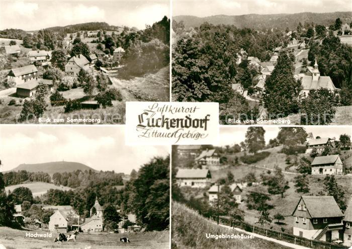 Lueckendorf Sommerberg Hochwald Umgebindehaeuser