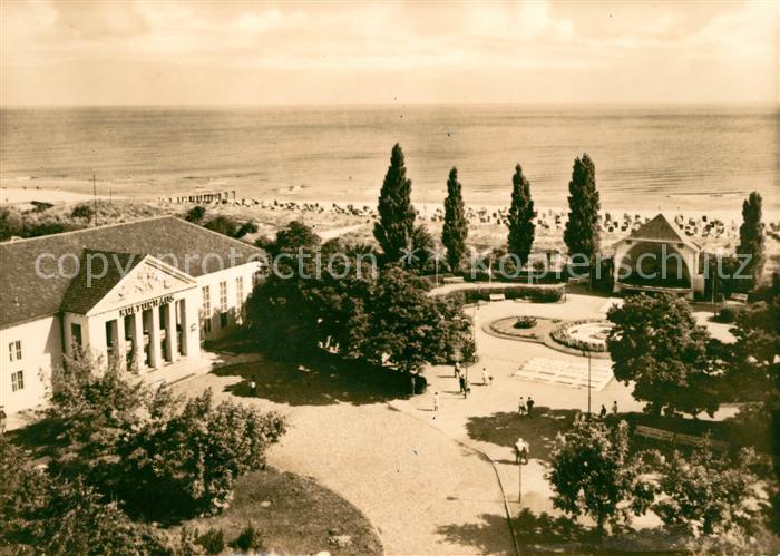 Heringsdorf Ostseebad Usedom Kulturhaus mit Musikpavillon