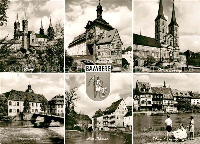 Bamberg Dom Altes Rathaus Michelsberg Geyersworth Am Kanal Klein Venedig