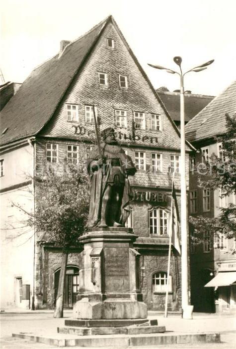 Jena Thueringen Der Hanfried auf dem Marktplatz