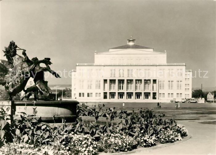 LEIPZIG Sachsen Opernhaus Karl Marx Platz