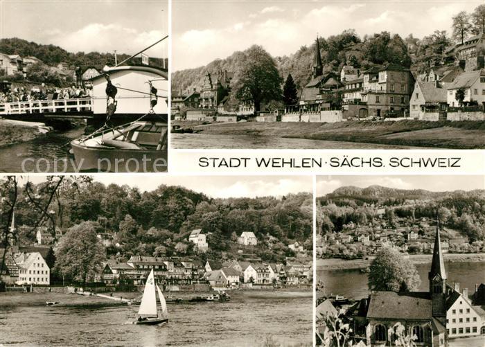 Wehlen Sachsen Teilansichten