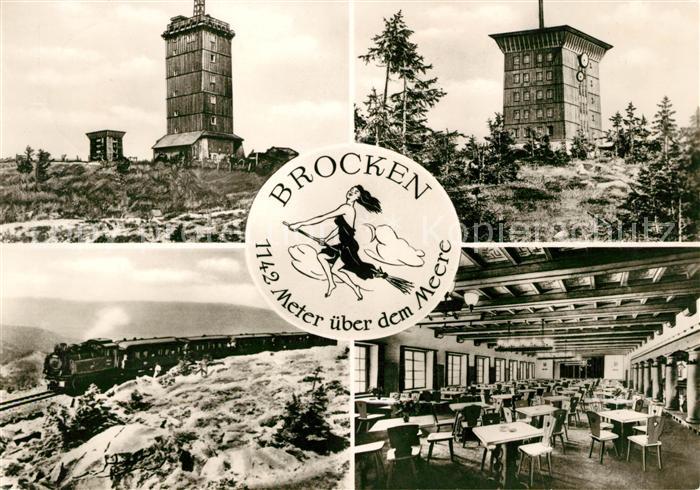 Brocken Harz Brockenhotel Brockenbahn Speisesaal