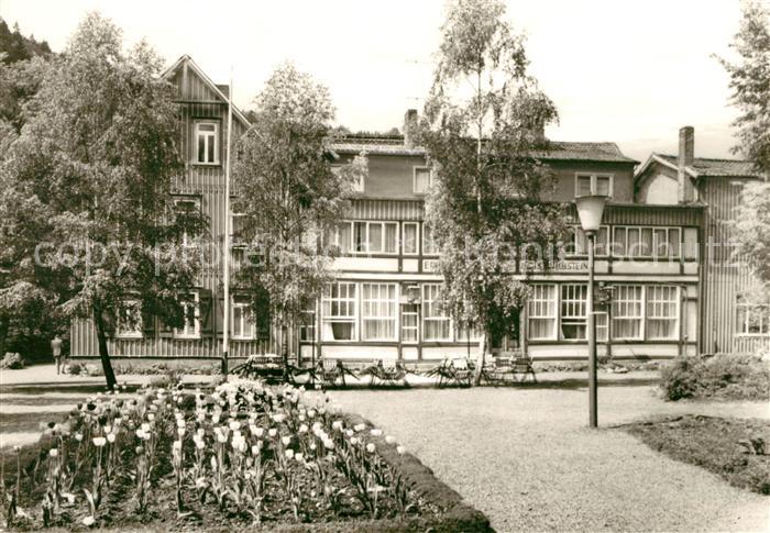 Treseburg Harz FDGB Erholungsheim Haus Wildstein