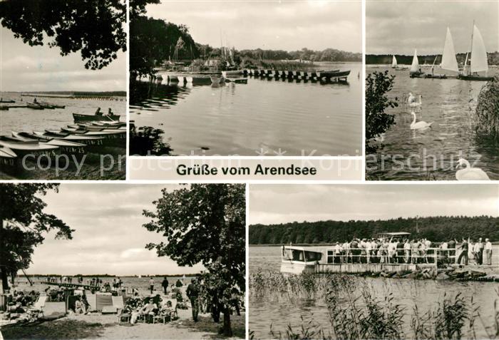 Arendsee Altmark Bootsliegeplatz Bootssteg Strand Anlegestelle