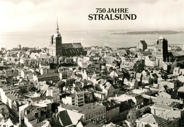 Stralsund Mecklenburg Vorpommern Stadtblick