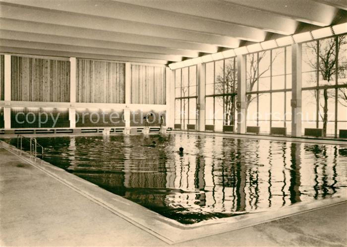 Kuehlungsborn Ostseebad Meerwasser Schwimmhalle des FDGB