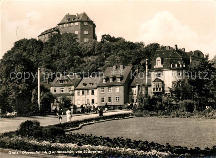 Greiz Thueringen Oberes Schloss