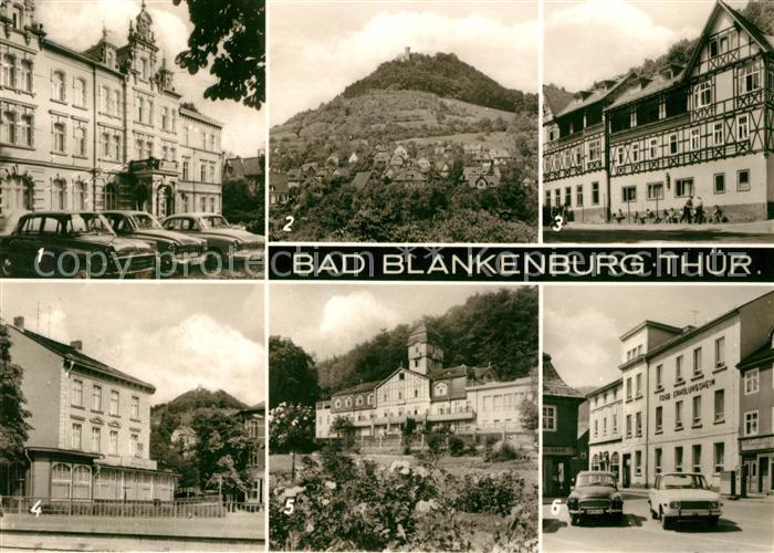 Bad Blankenburg FDGB Erholungsheime Magnus Poser Albert Haehnel Greifenstein Am