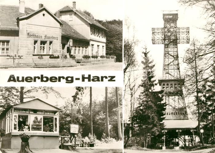 Auerberg Harz Gaststaette und Kiosk Auerberg Josephskreuz