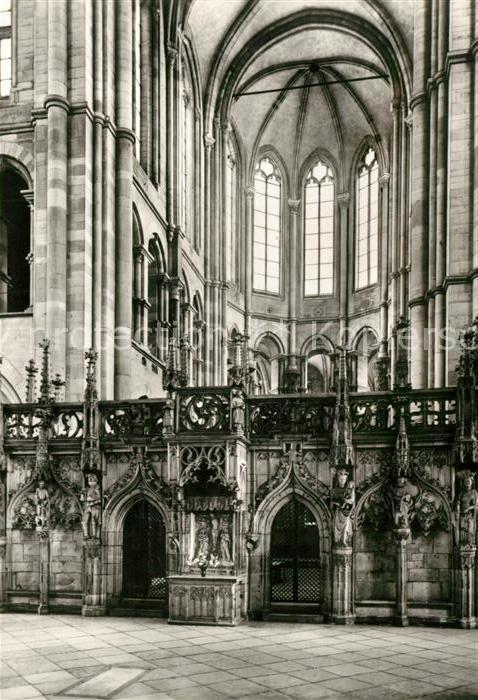 Magdeburg Dom Lettner und Hoher Chor
