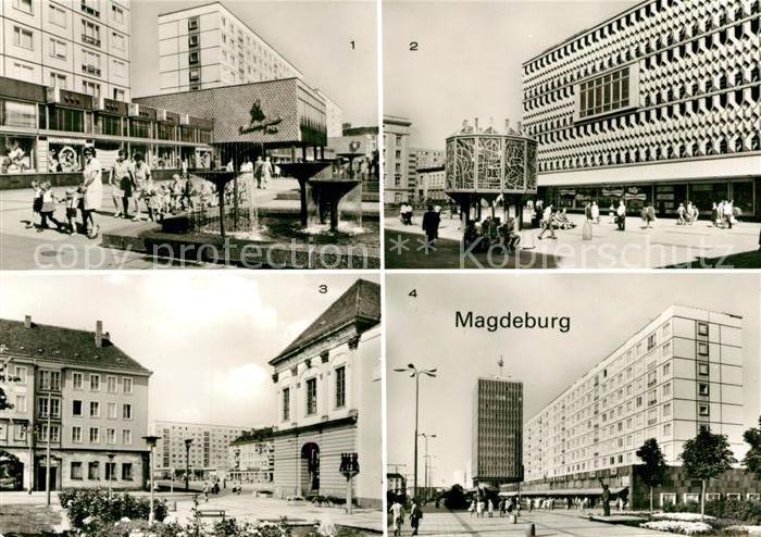 Magdeburg Karl Marx Strasse Centrum Warenhaus Alter Markt