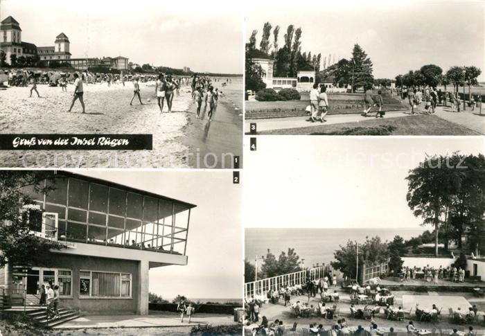 Insel Ruegen mit Binz Baabe Goehren Sellin