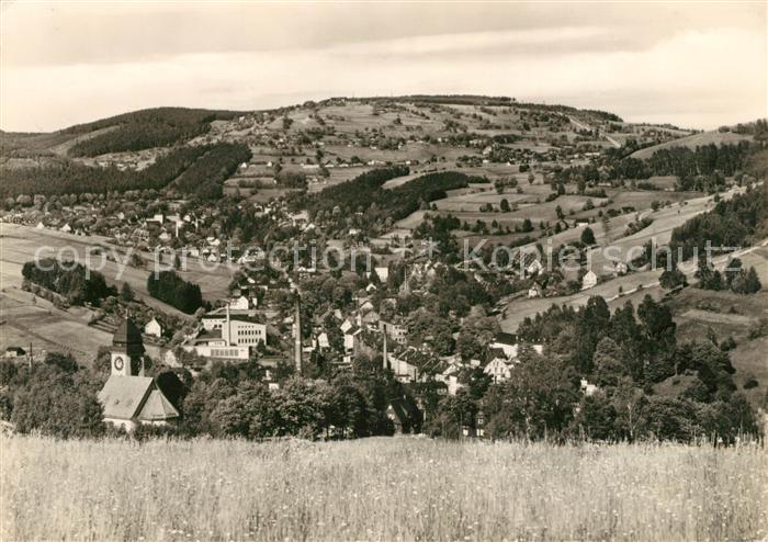 Klingenthal Vogtland Blick zum Aschberg
