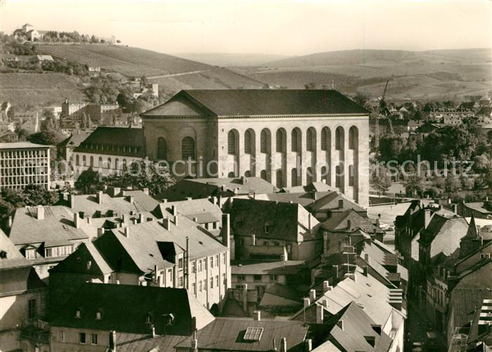 Trier Blick vom Gangolfsturm auf die Basilika