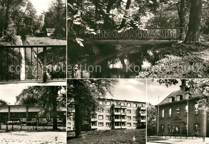 Schoeneiche Berlin Muehlenfliess Volkspark Thaelmann Rathaus Berliner Str Konsum